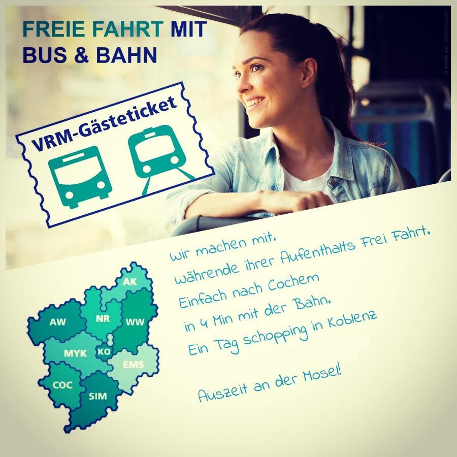 Haus Moselliebe B&B Ediger-Eller Exteriör bild